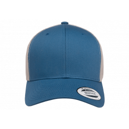 Кепка FlexFit 6606T Retro Trucker - Steel Blue/Silver